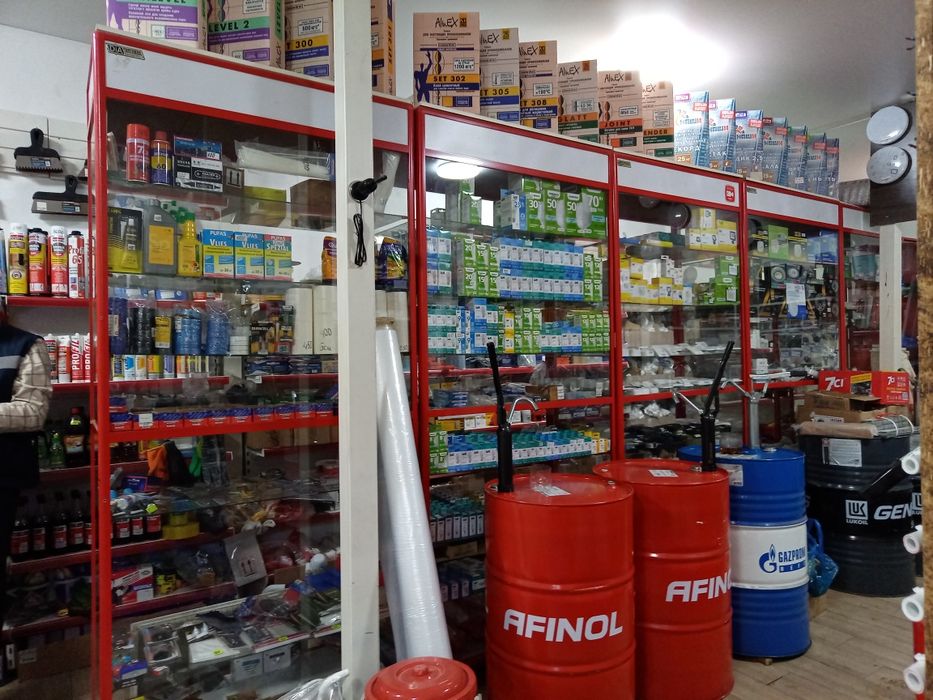 Витрины стеклянные