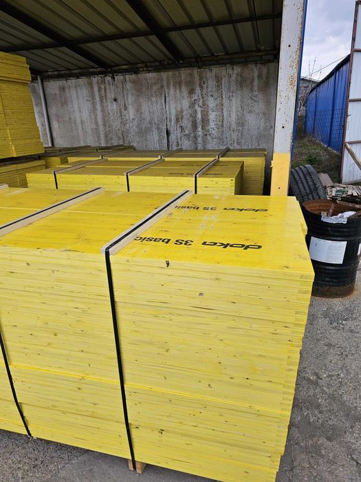 Popi, grinda doka H20, panou galben, placa Doka, montanti, cravate