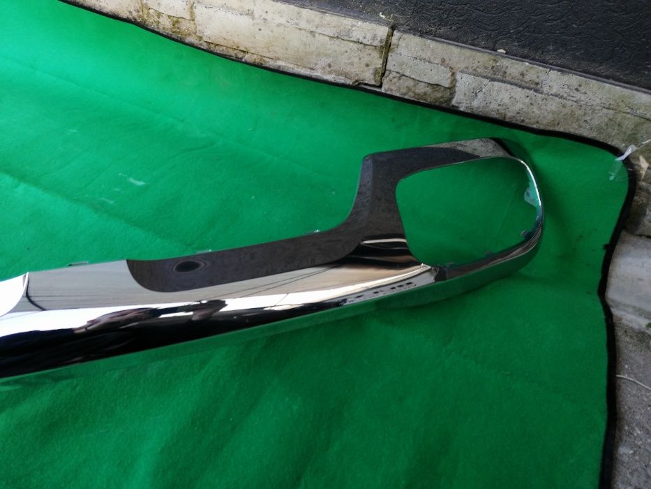 Хром част дифузер задна броня AMG Mercedes W167 GLE след 2016 година.