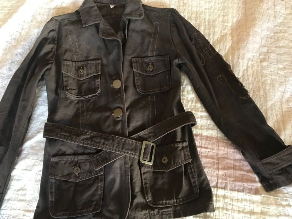 Кафяво сако/ яке- размер S