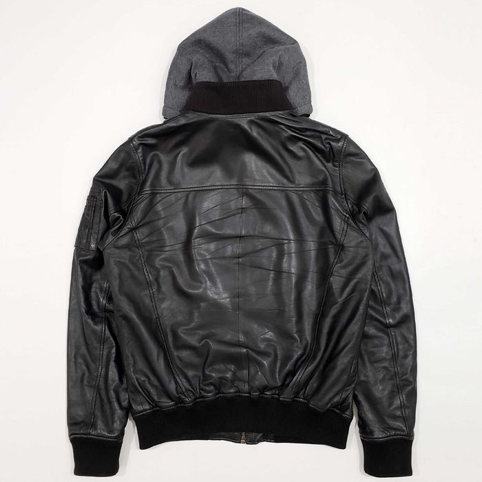 ALPHA INDUSTRIES 193129 Оригинал Кожено Яке Естествена Кожа Бомбър M-L