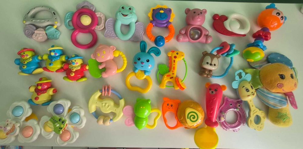Активна гимнастика Cangaroo Sea Turtle и различни бебешки играчки - Fisher Price, Playgro, Little Dutch и др.