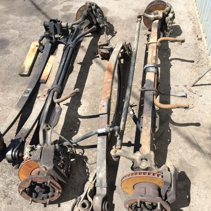 Мосты и балки мерседес 609/709/809 с европы