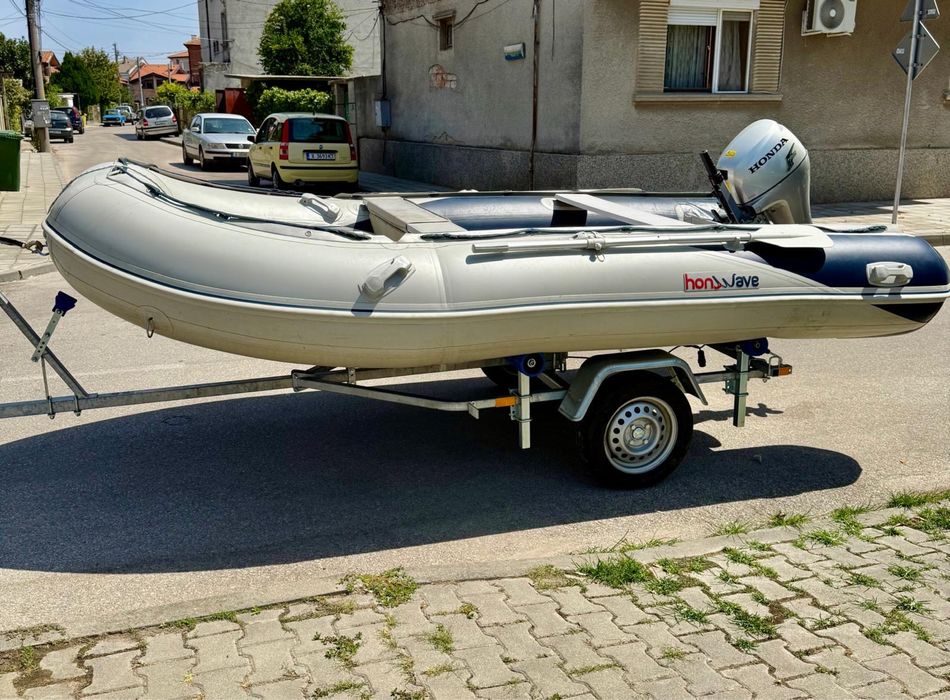 Лодка Honda с алуминиево дъно