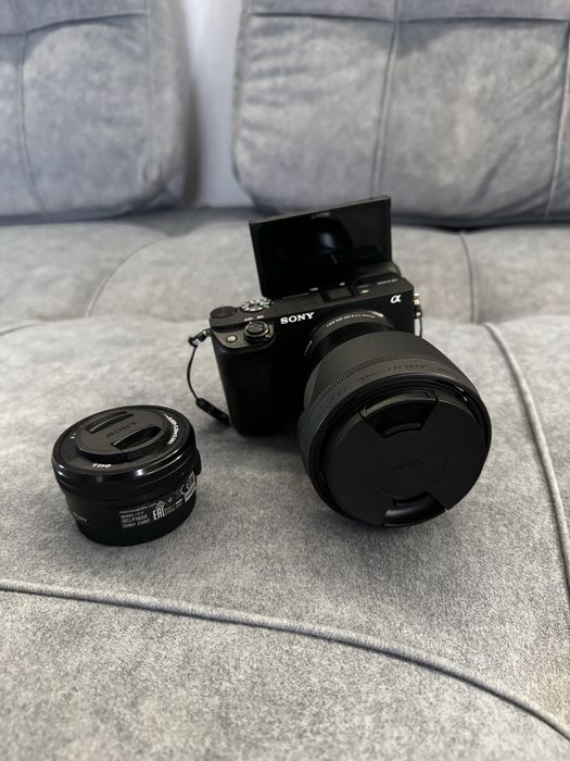 Камера Sony A6400 + Sigma 16 mm