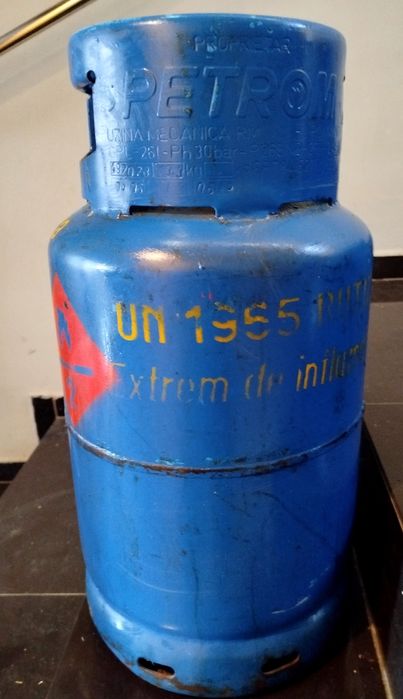 Butelie aragaz cu guler   13 kg  petrom