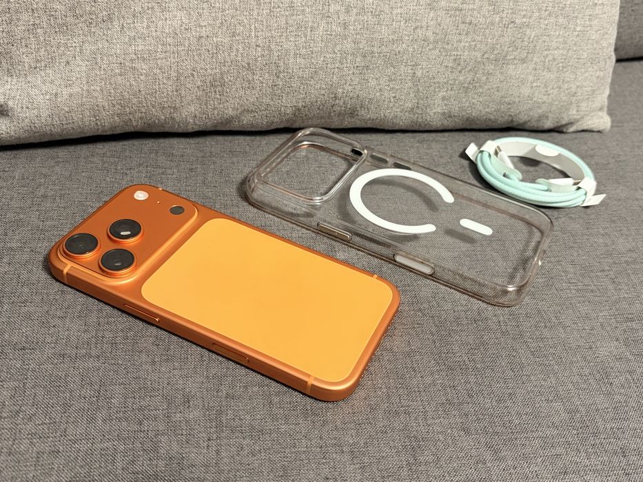 Iphone 17 pro 256gb cosmic orange 100% battery