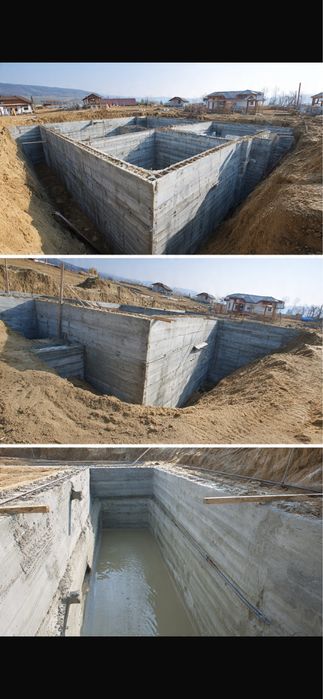 заливка фундамента