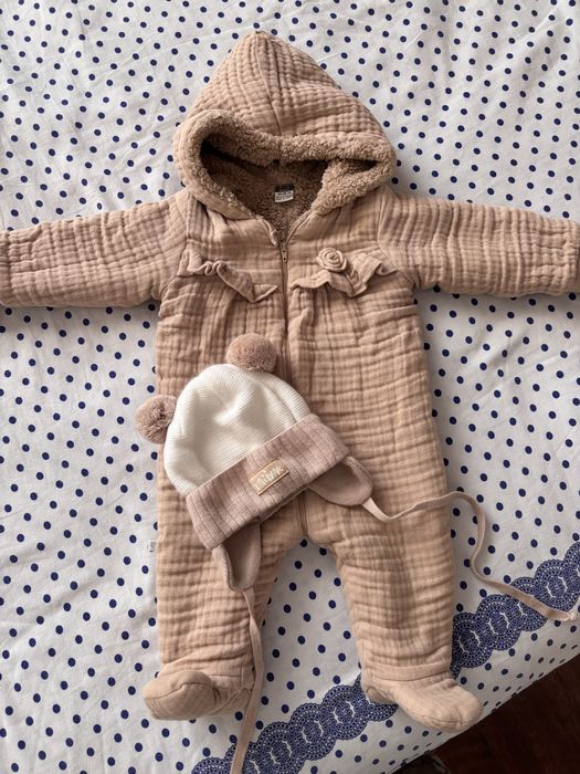 Детский комбинизон 3-6 месяц 62-68 см