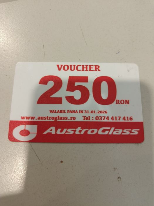 Voucher  Austroglass detailing