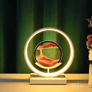 Часы с LED-подсветкой — Песочные для декора