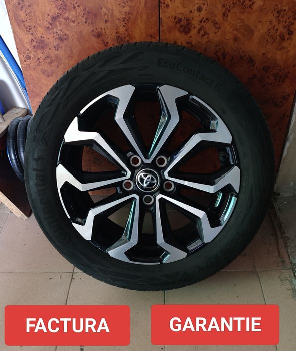 Jante originale Toyota Yaris Cross 17" senz.+ anv.vara - Chr, FACTURA, GARANTIE