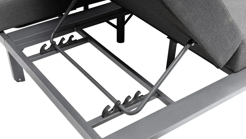 Нов двоен шезлонг  антрацит  Kettler Pure