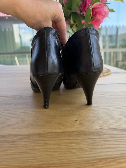 Patrizia Rigotti botine scurte piele natirala