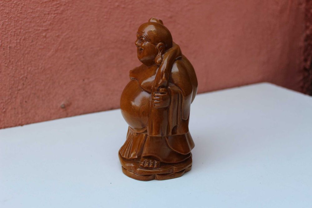 Sculptura/figurina BUDHA lemn, CHINA