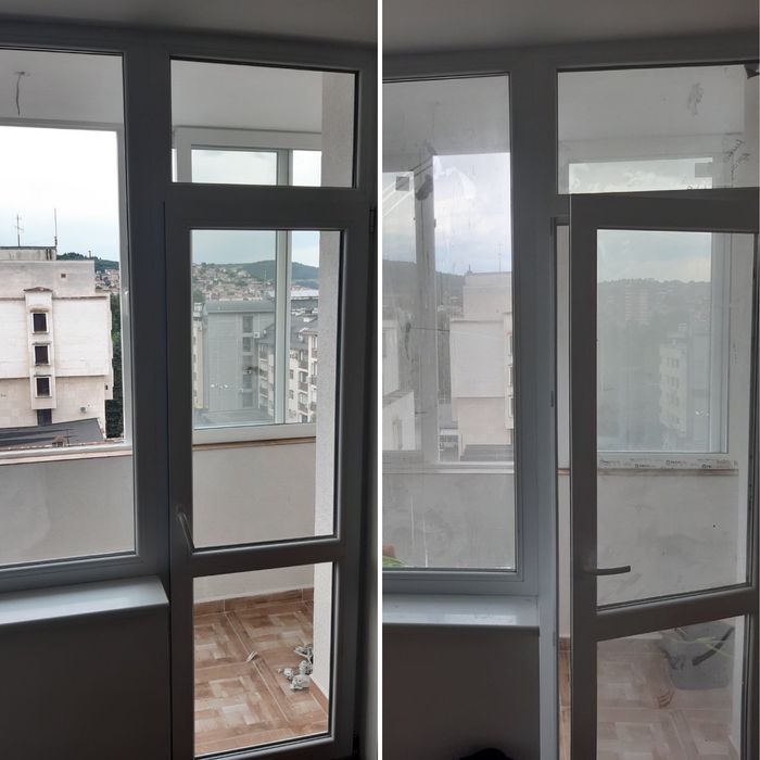 Почистване на прозорци с професионални аксесоари