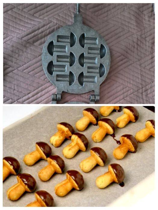 Prăjituri (forme) nuci, faguri și ciupercute