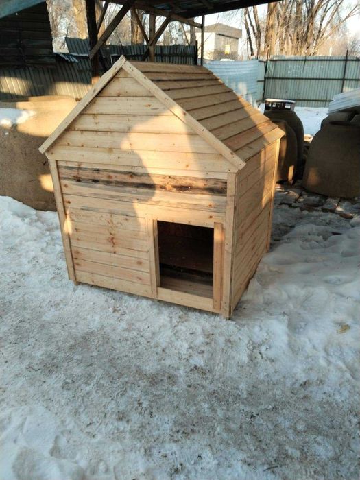 Будка для собаки утепленная