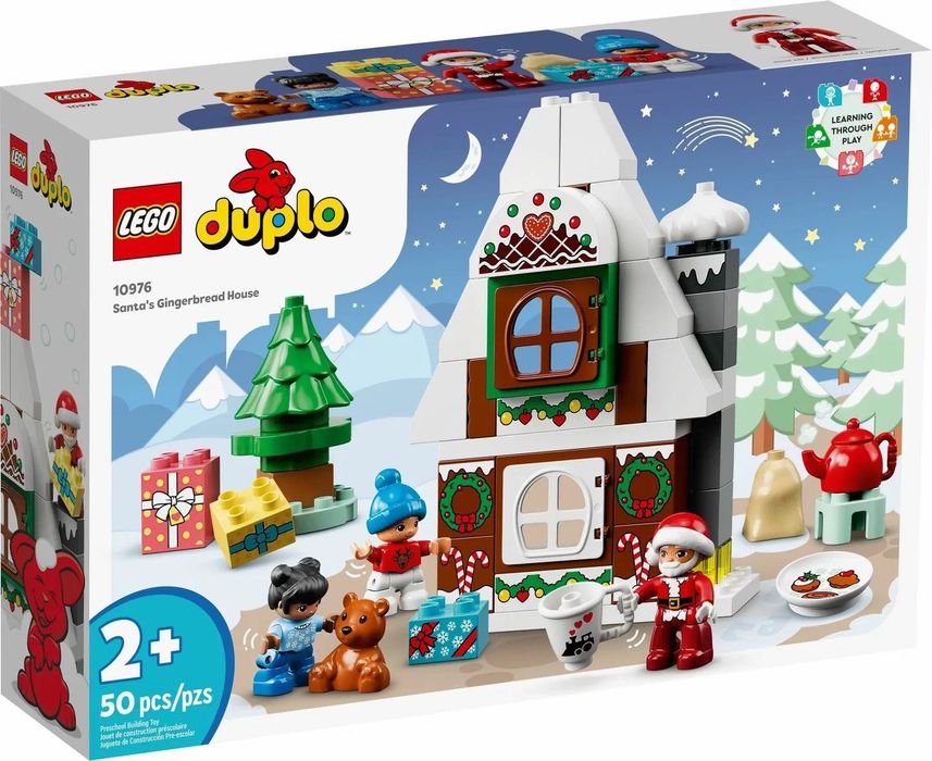 Lego Duplo пряничный домик Санты