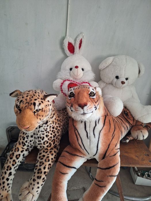 Мягкие игрушки..