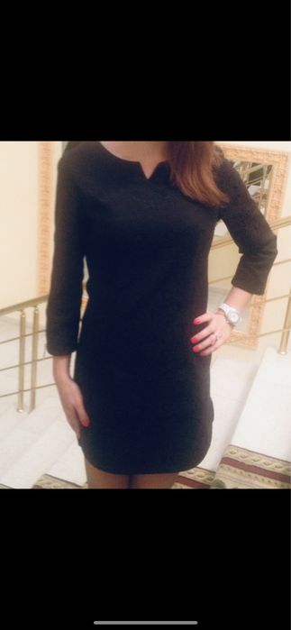 Вечернее платье, черное