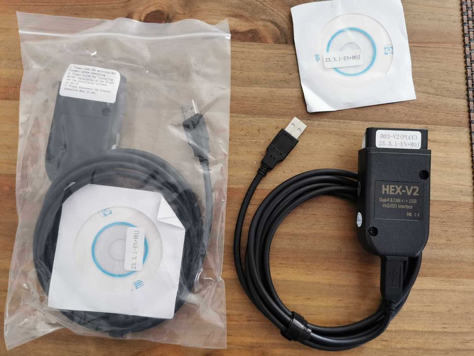 Cablu nou VCDS  diagnoza VagCom Volkswagen Skoda Seat Audi VAG Golf