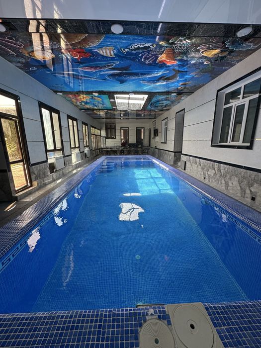 Сауна ,бассейин,биляард,плестешшин соати 300000 сумдан 8 кишигачам