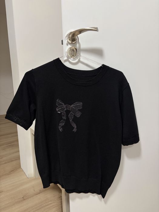 Дамска блуза с панделка