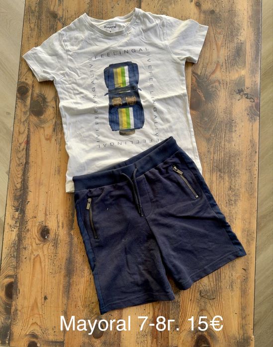 Дрехи за момче 7-8г. 122-128 см. Mayoral и Guess