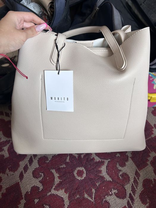 Дамска чанта с комплект портмоне