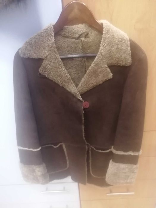 Дубленка натуралка р 38-40 европейский