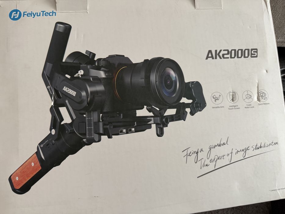 FeiyuTech AK2000S – Gimbal profesional | Bundle complet | Impecabil | Achizitionat de la F64