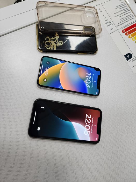 Iphone X LL/A Blask Bat 100% 64GB Face ishlidi