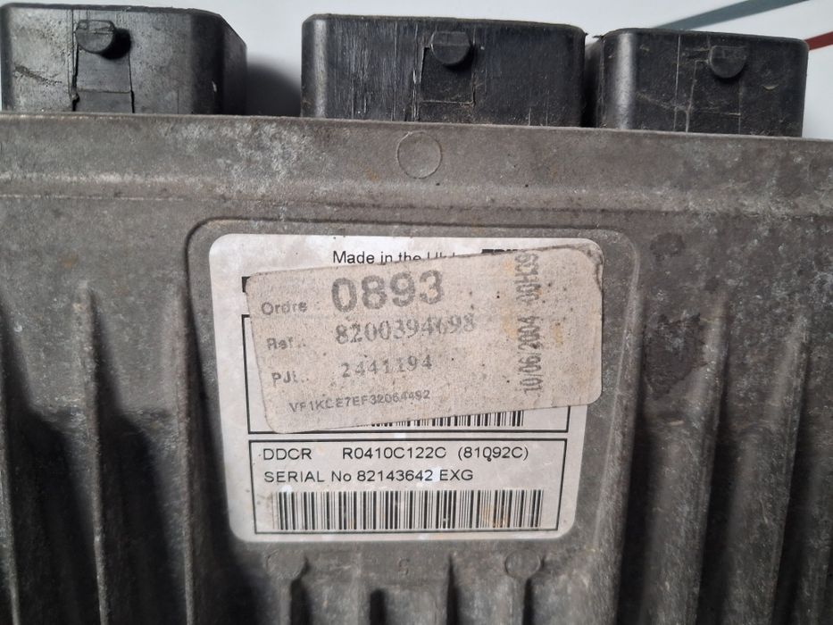 Компютър двигател Renault Kangoo 1.5dci 2004г.