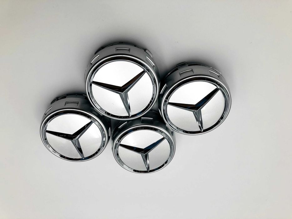 Capace Janta Compatibile Mercedes gri 72 mm