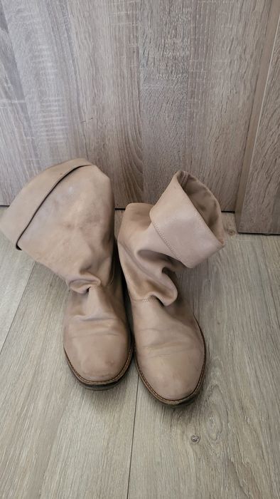 Ботуши от естествена кожа 2 бр. 41/42 номер