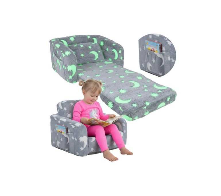 Детски разтегателен фотьойл / Детско разтегателно кресло / Детски пуф