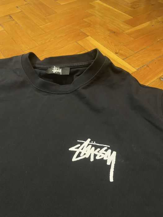 Stussy black dice tee
