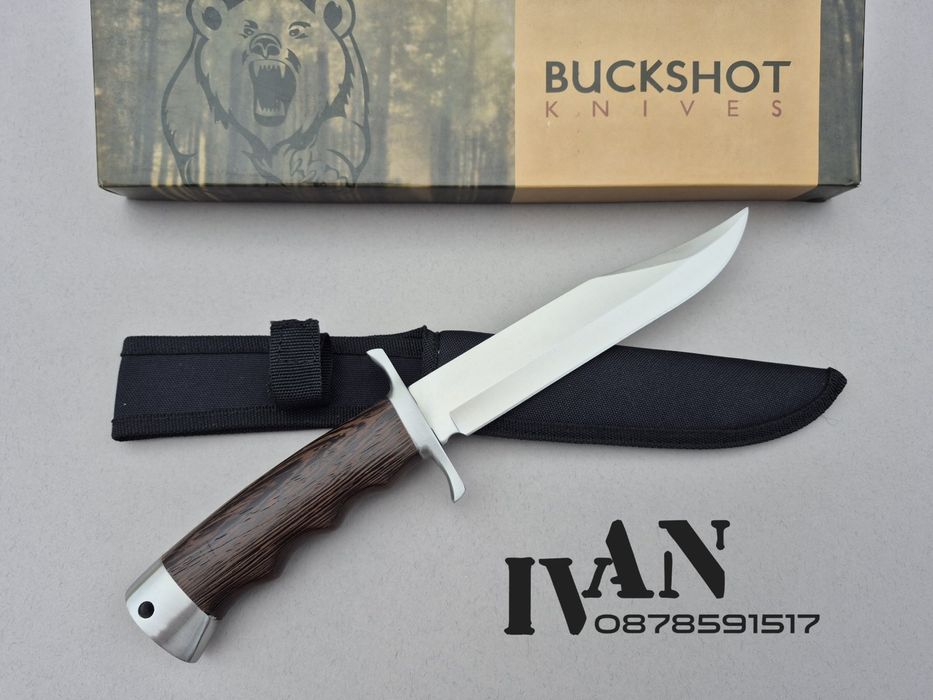 Ловен нож BUCKSHOT с кания от текстил
