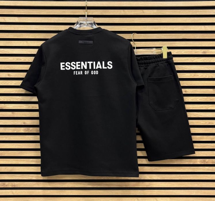 Essentials Fear of God / Syna World / Corteiz / Nike / Trapstar / Sp5der Летни Мъжки екипи Комплект Тениска и къси панталони