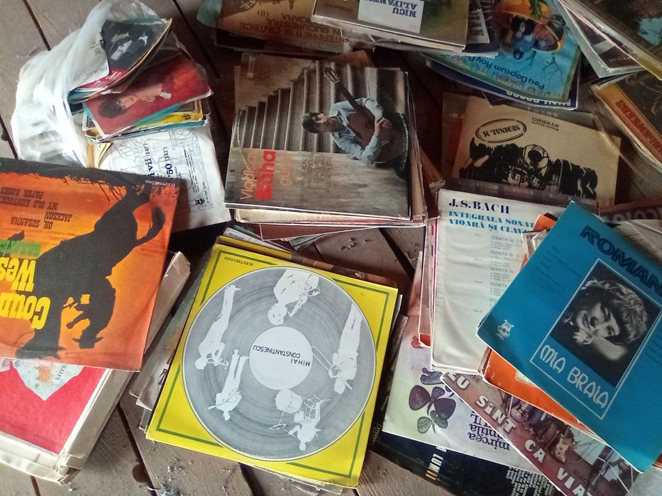 Colecția de volume  Adevarul  și discuri vinil