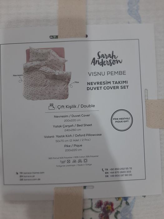 Новый комплект постельного белья