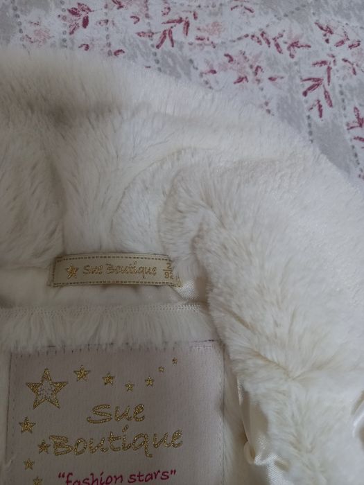 Меховое балеро на девочку