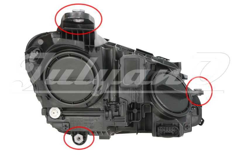 Щипки (водачи, крепежи) за закрепване на фар за MERCEDES E-CLASS W213