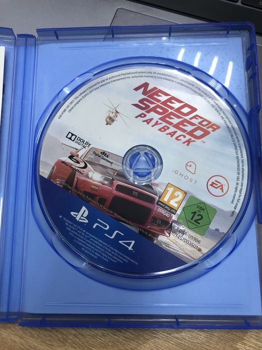 Диск PS4 Need For Speed (p25)