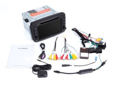 ЛИКВИДАЦИЯ Мултимедия 7" Аndroid 12 за MERCEDES W203 W209 W639 CARPLAY