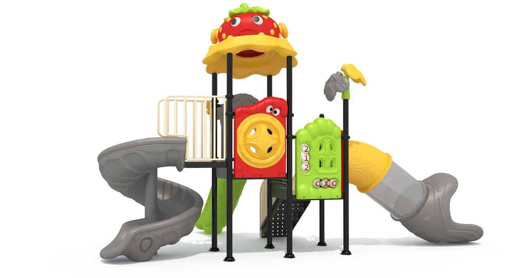 Детские уличные горки (строительство детских площадок)