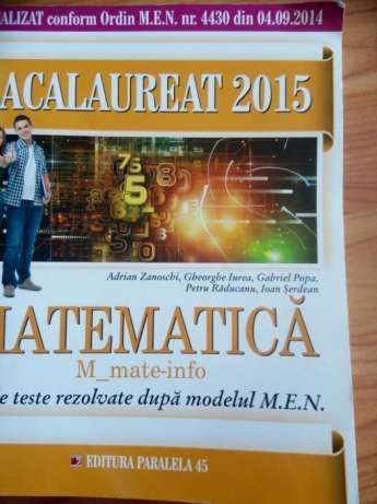 Carte teste bacalaureat