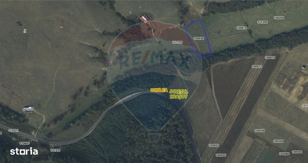 Teren 10,000mp Codlea / DN 1