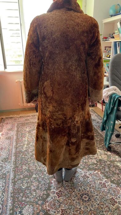 Шуба цигейка советская